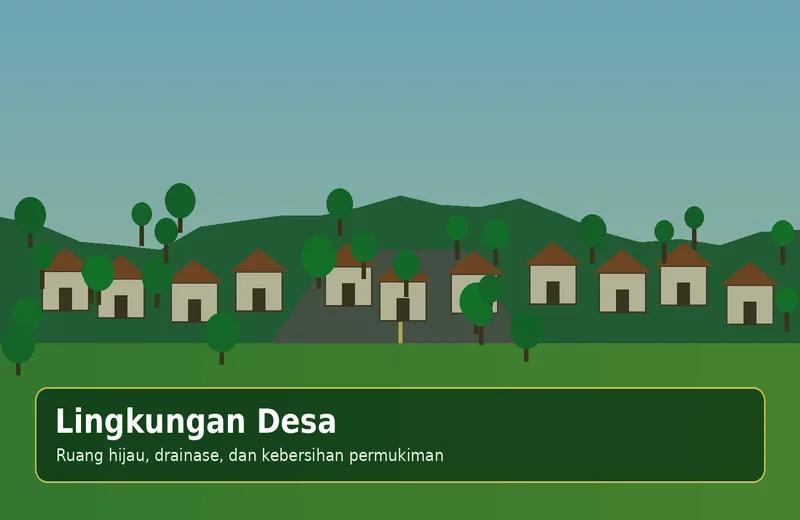 Ilustrasi Kesehatan & lingkungan Desa Muaro Sebapo